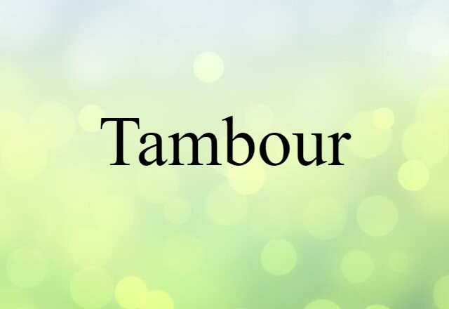 tambour