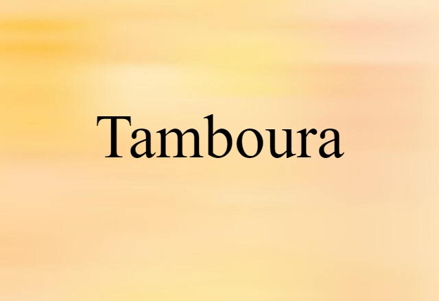 tamboura