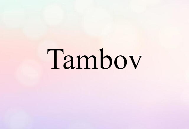 Tambov