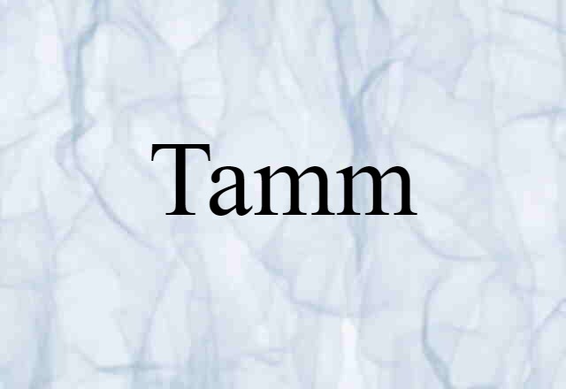 Tamm