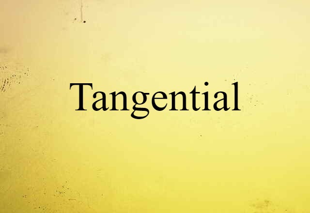 tangential