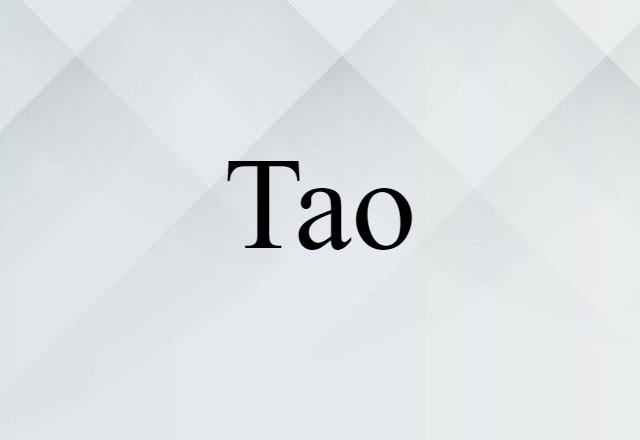 Tao