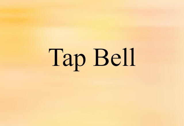 tap bell