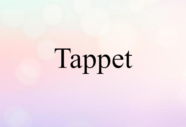 tappet