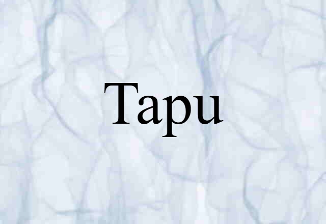 tapu