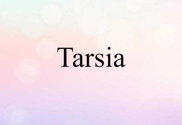 tarsia