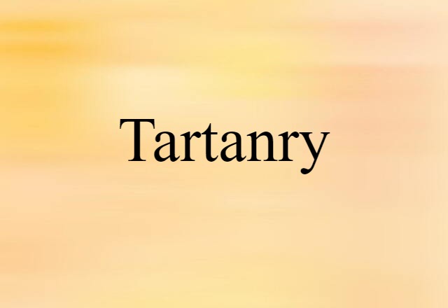 tartanry