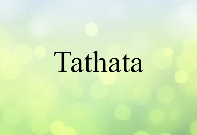 Tathata