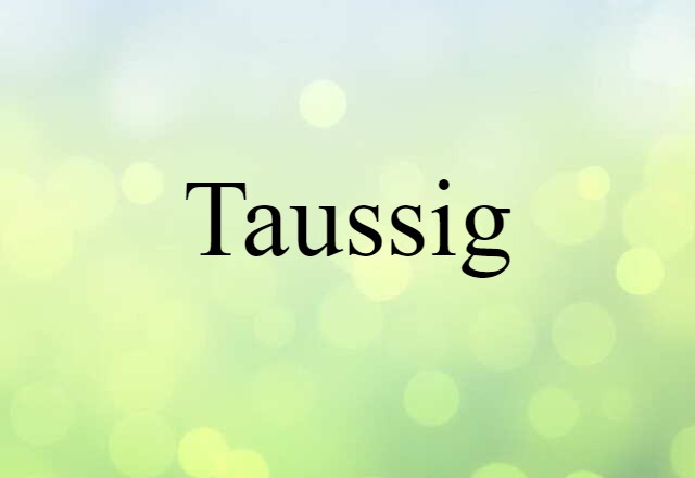 Taussig