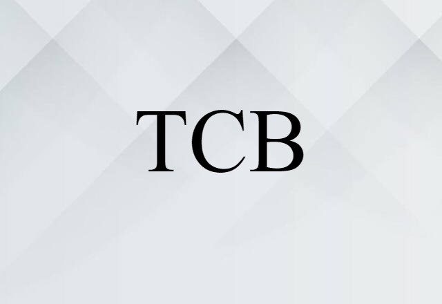 TCB (noun) Definition, Meaning & Examples