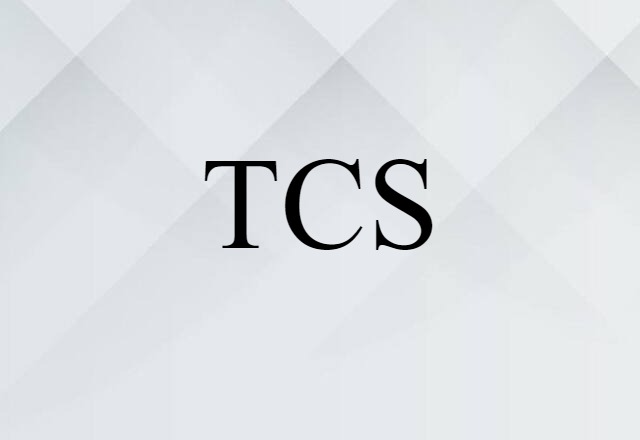 TCS