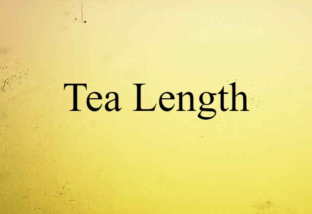 tea length