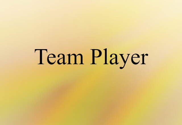 team player