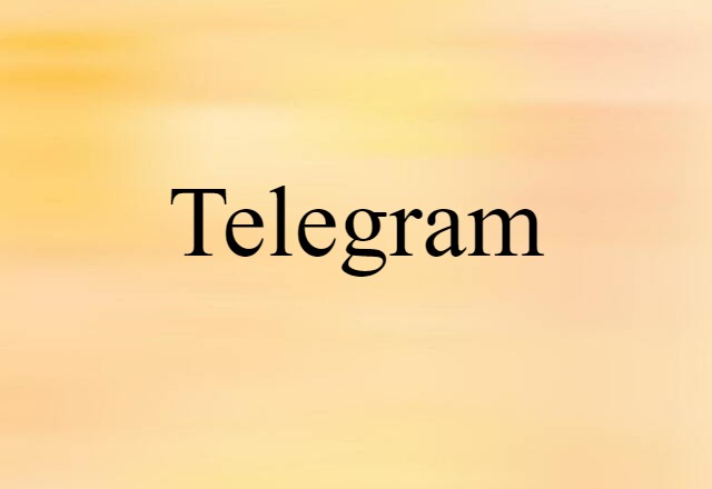 telegram