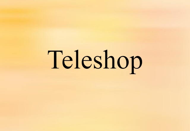 teleshop