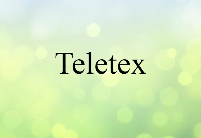 teletex