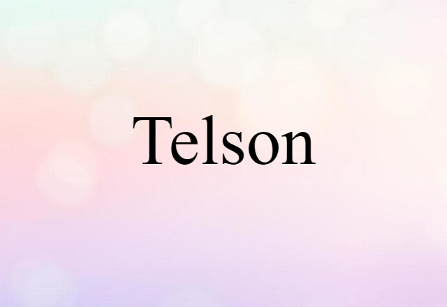 telson