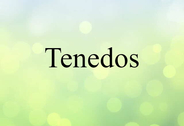 Tenedos