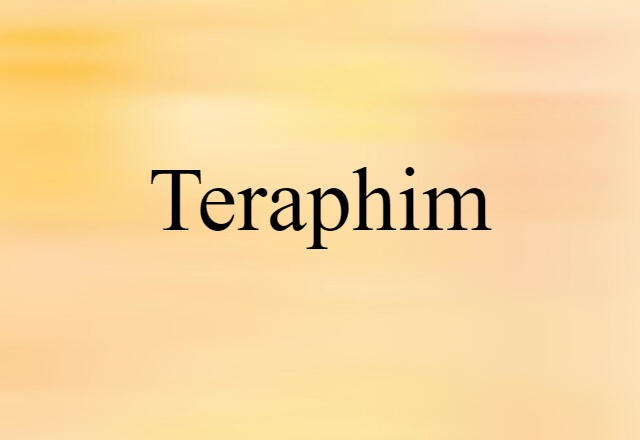 teraphim