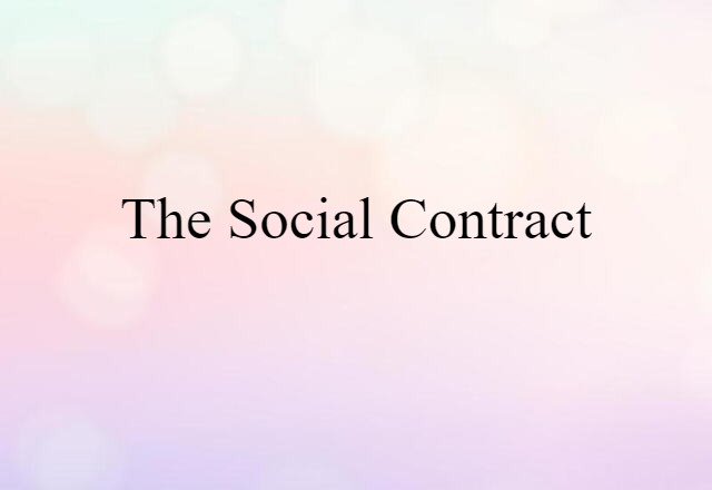 The Social Contract