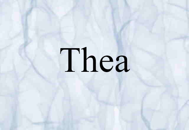 Thea