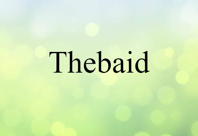 Thebaid