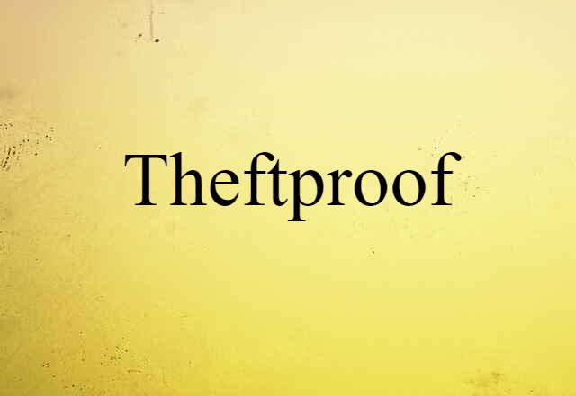 theftproof