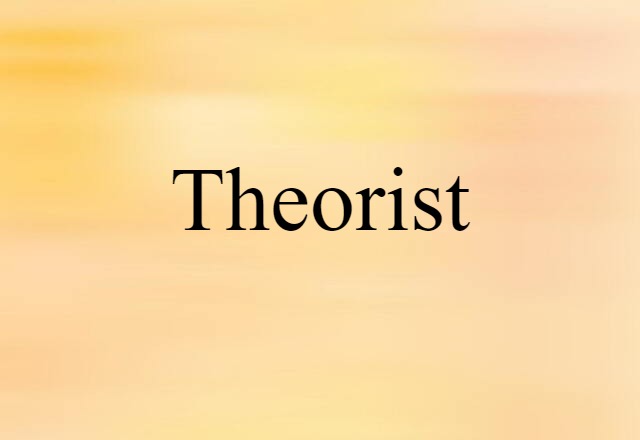 theorist