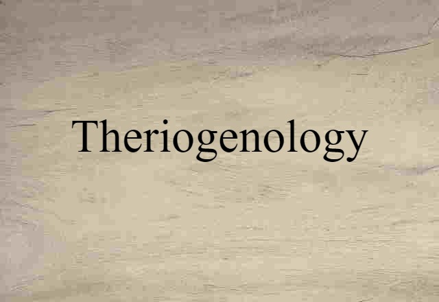 theriogenology