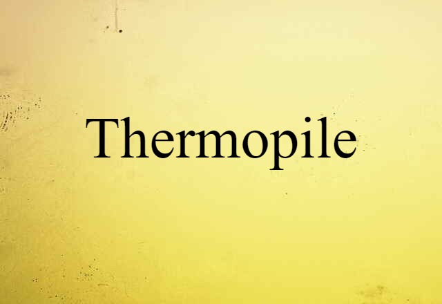 thermopile