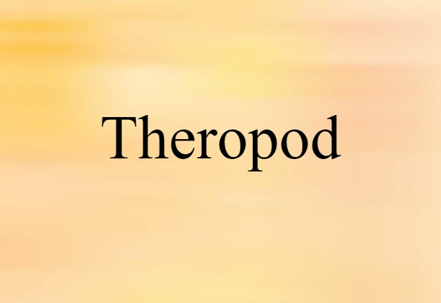 theropod