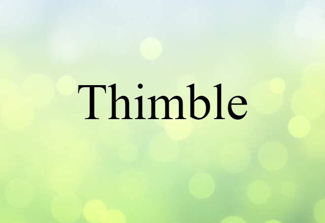 thimble