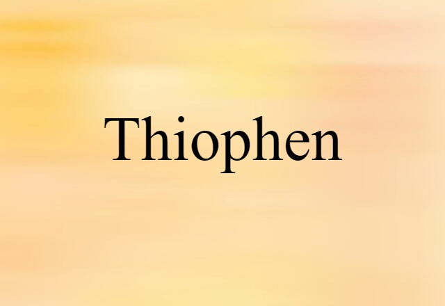 thiophen