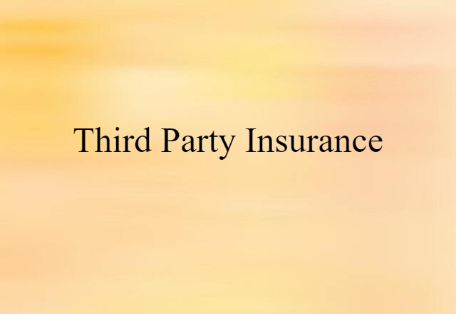 third-party insurance