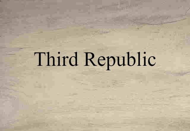 Third Republic