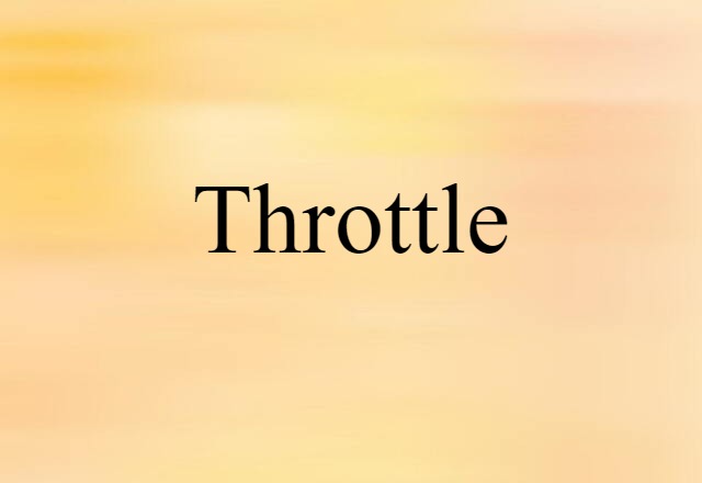 throttle