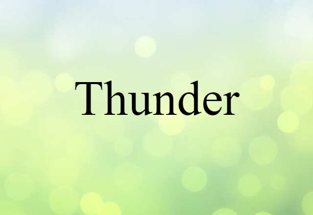 thunder