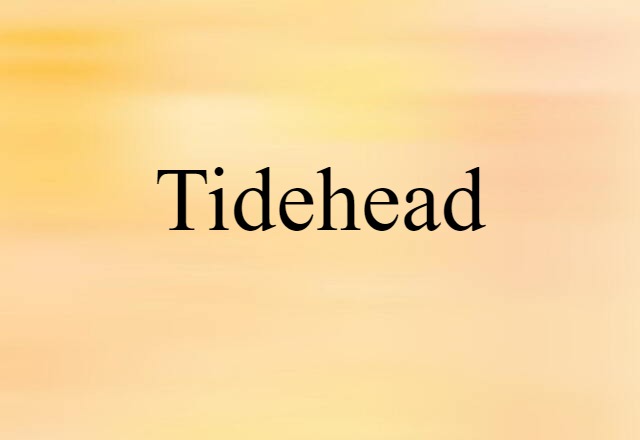 tidehead