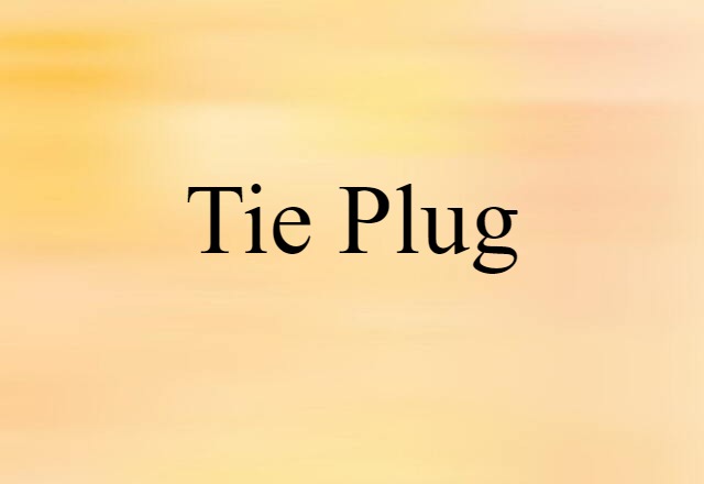 tie plug