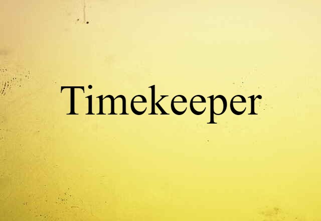 timekeeper