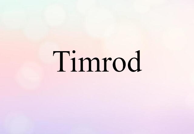 Timrod