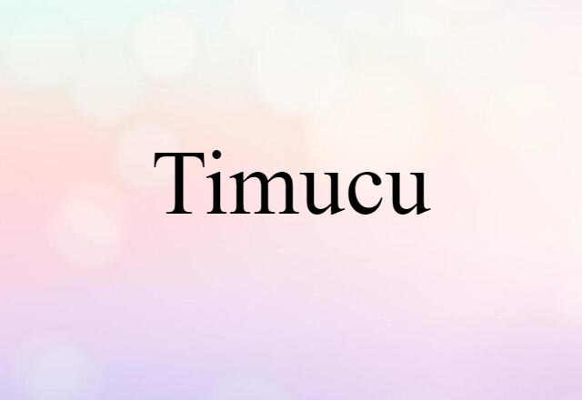 timucu