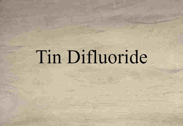 tin difluoride