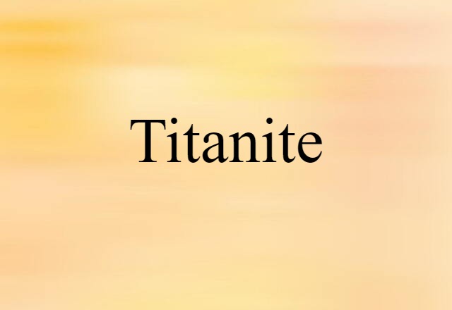 titanite