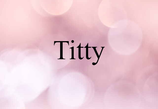 titty