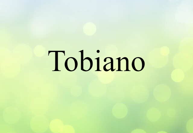 tobiano