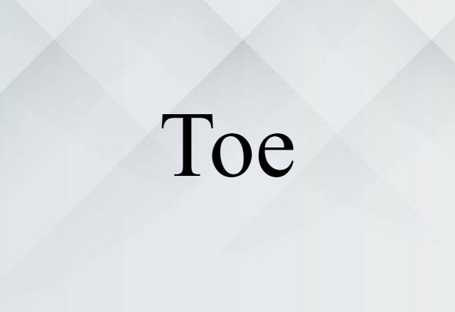 toe