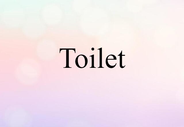 toilet