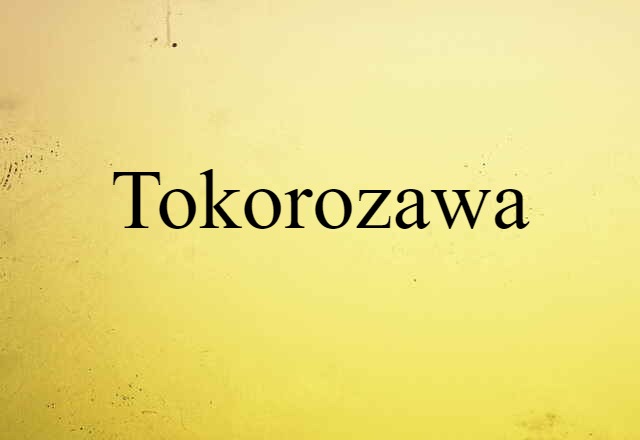 Tokorozawa