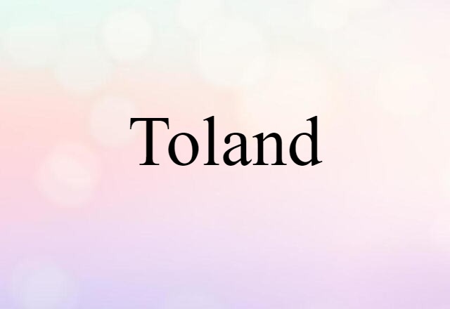 Toland